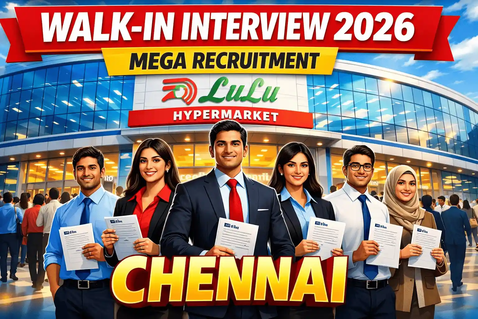Lulu Hypermarket Walk-In Interview 2026