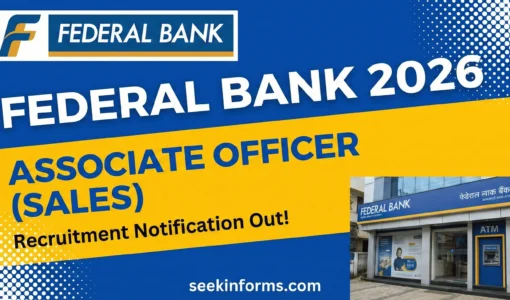 Federal Bank Office Associate Officer (Sales)