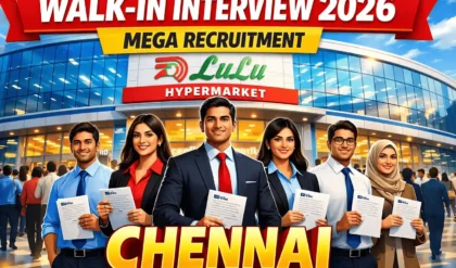 Lulu Hypermarket Walk-In Interview 2026