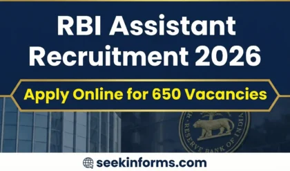RBI Recruitment 2026