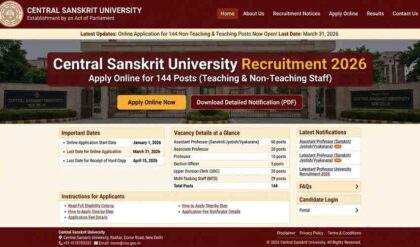 Central_Sanskrit_University_2026