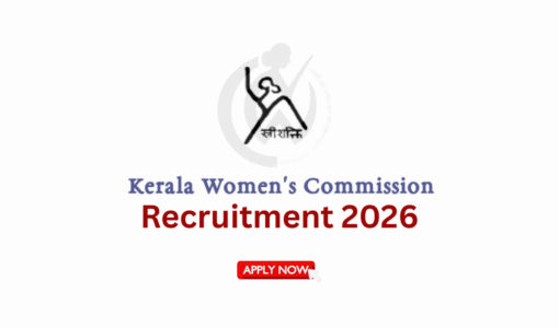 Kerala Women's Commission Recruitment 2026